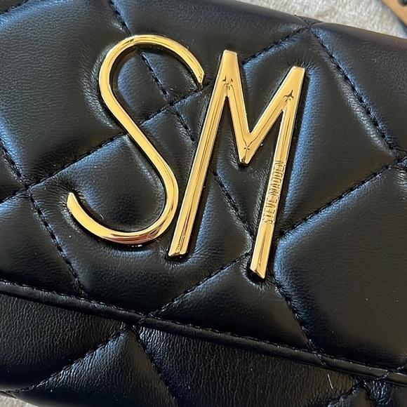 Brand New Steve Madden Chevron Quilted Trifold Wristlet Wallet Card Organizer - Picture 4 of 15